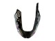 Kawasaki ZX9R Motorrad Verkleidung 2002-2003 - Silber Glanzendes Schwarz Monster Elf