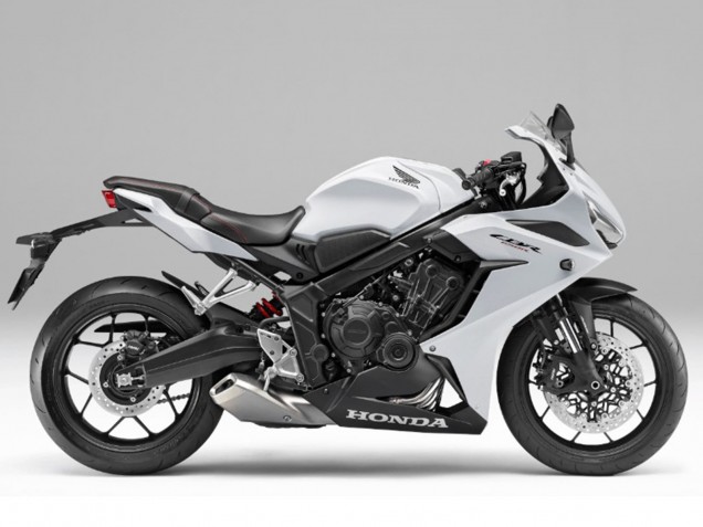 Honda CBR650R Motorrad Verkleidung 2021-2023 - Matt Weiss