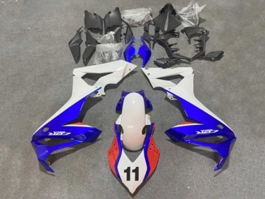 Honda CBR650R Motorrad Verkleidung 2021-2023 - Weiss Blau Rot 11
