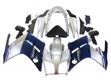 Yamaha FJR1300 Motorrad Verkleidung 2013-2015 - Dunkel Blau Silber