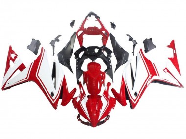 Honda CBR500R Motorrad Verkleidung 2016-2018 - Weiss Rot