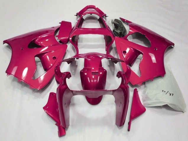Kawasaki ZX6R Motorrad Verkleidung 2000-2002 - Rosa