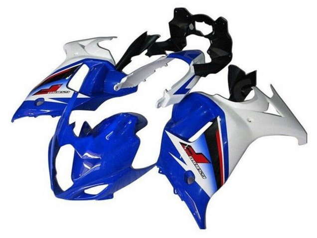 Suzuki GSX650F Motorrad Verkleidung 2008-2013 - Weiss Blau Rot