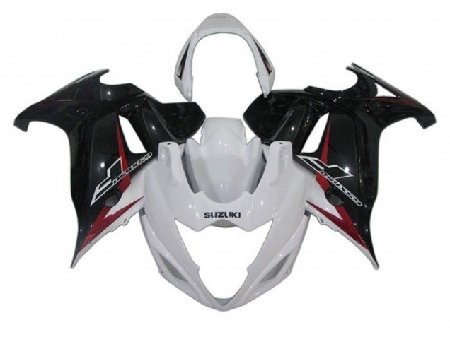 Suzuki GSX650F Motorrad Verkleidung 2008-2013 - Weiss Schwarz Rot