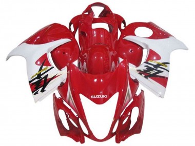 Suzuki GSXR 1300 Hayabusa Motorrad Verkleidung 2008-2020 - Rot Weiss Schwarz Gold