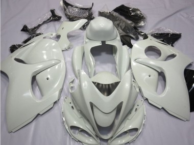 Suzuki GSXR 1300 Hayabusa Motorrad Verkleidung 2008-2020 - Weiss