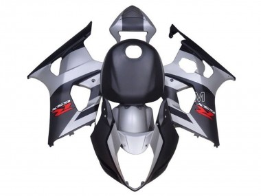 Suzuki GSXR 1000 Motorrad Verkleidung 2003-2004 - Silber Grau Schwarz Rot