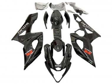 Suzuki GSXR 1000 Motorrad Verkleidung 2005-2006 - Glanzendes Schwarz Rot Grau