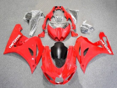 Suzuki GSXR1000 Motorrad Verkleidung 2017-2025 - Rot Weiss Matt Schwarz