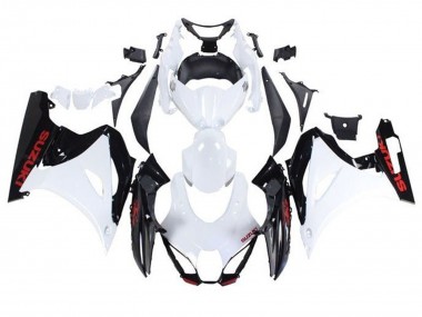 Suzuki GSXR1000 Motorrad Verkleidung 2017-2024 - Weiss Schwarz Rot
