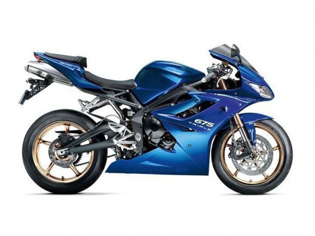 Triumph Daytona 675 Triple Motorrad Verkleidung 2009-2012 - Blau