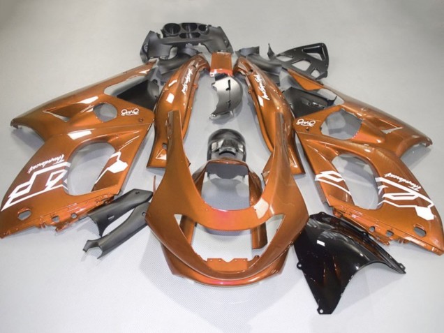 Yamaha YZF600R Thundercat Motorrad Verkleidung 1996-2007 - Orange Weiss
