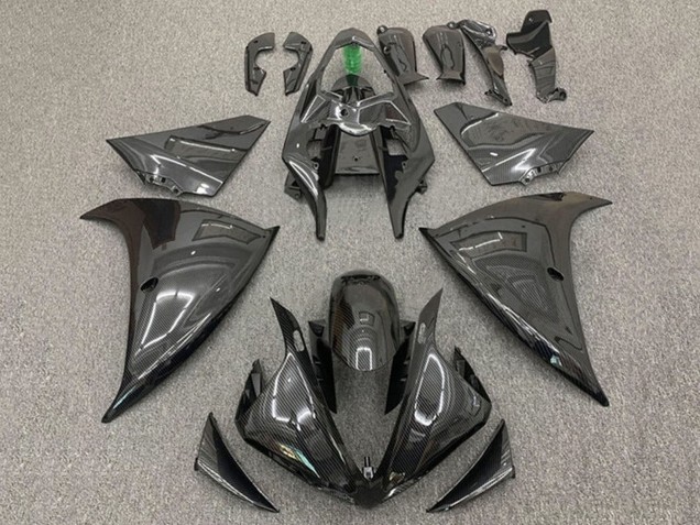 Yamaha YZF 1000 R1 Motorrad Verkleidung 2009-2011 - Kunst Carbonfaser
