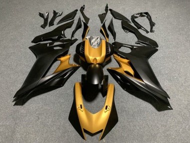 Yamaha YZF 1000 R1 Motorrad Verkleidung 2015-2019 - Gold Matt Schwarz