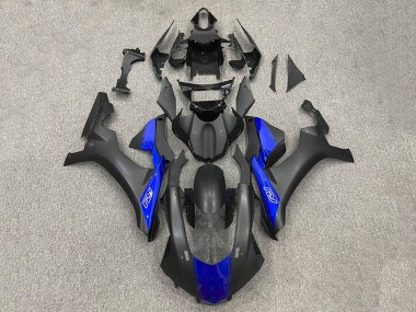 Yamaha YZF 1000 R1 Motorrad Verkleidung 2015-2019 - Matt Schwarz Blau