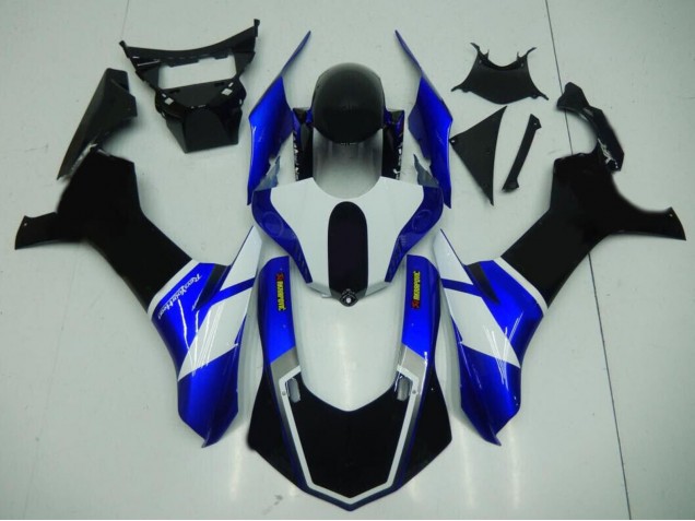 Yamaha YZF 1000 R1 Motorrad Verkleidung 2015-2019 - Blau Weiss Schwarz
