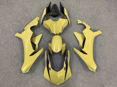 Yamaha YZF 1000 R1 Motorrad Verkleidung 2015-2019 - Gelb Glanzendes Schwarz