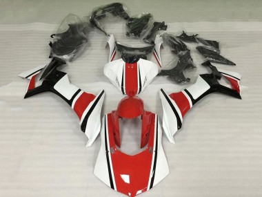 Yamaha YZF 1000 R1 Motorrad Verkleidung 2015-2019 - Weiss Rot Schwarz