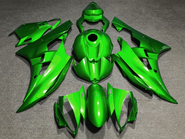 Yamaha YZF R6 Motorrad Verkleidung 2006-2007 - Grun