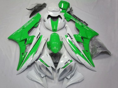 Yamaha YZF R6 Motorrad Verkleidung 2006-2007 - Weiss Grun