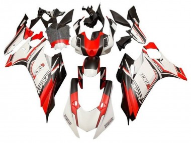 Yamaha YZF R6 Motorrad Verkleidung 2017-2023 - Weiss Rot Schwarz