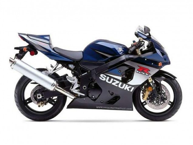 Suzuki GSXR 600 / GSXR 750 Motorrad Verkleidung 2004-2005 - Dunkel Blau