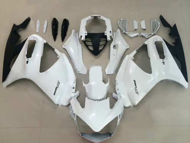 Honda ST1300 Motorrad Verkleidung 2002-2016 - Weiss Schwarz