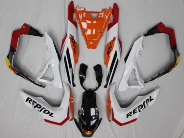 Honda ADV150 Motorrad Verkleidung 2018-2021 - Weiss Orange Rot Gelb Glanzendes Schwarz Repsol