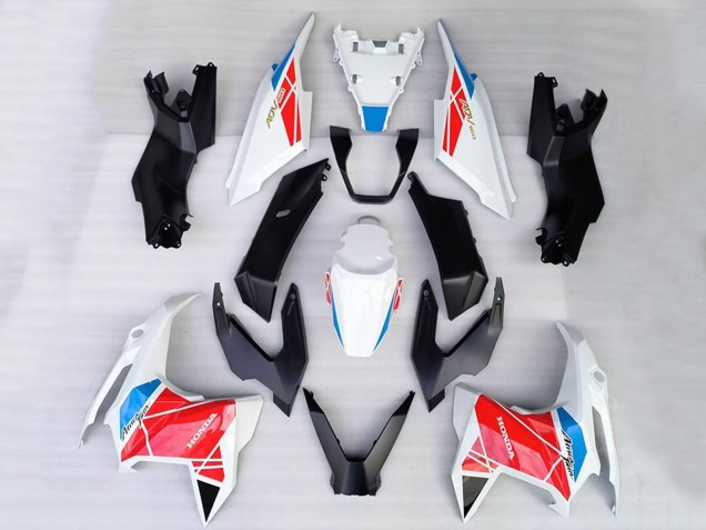 Honda ADV160 Motorrad Verkleidung 2022-2024 - Weiss Rot Blau Schwarz