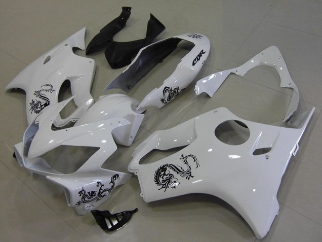 Honda CBR600 F4i Motorrad Verkleidung 2004-2007 - Weiss Dragon