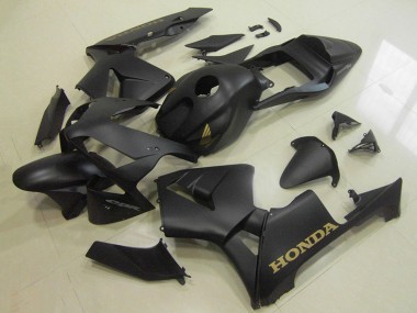Honda CBR600RR Motorrad Verkleidung 2003-2004 - Matt Schwarz Gold Aufkleber