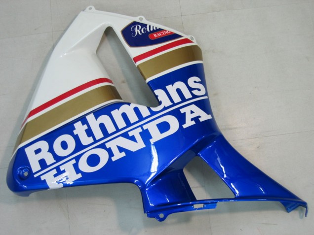 Honda CBR600RR Motorrad Verkleidung 2005-2006 - Blau Weiss Gelb Rothmans
