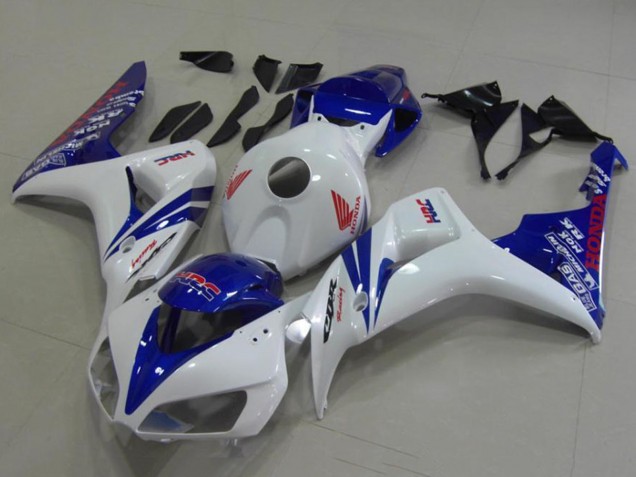 Honda CBR1000RR Motorrad Verkleidung 2006-2007 - Weiss Blau Rot HRC
