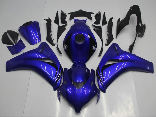 Honda CBR1000RR Motorrad Verkleidung 2008-2011 - Blau Schwarz