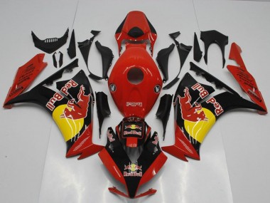 Honda CBR1000RR Motorrad Verkleidung 2012-2016 - Rot Schwarz Gelb Red Bull