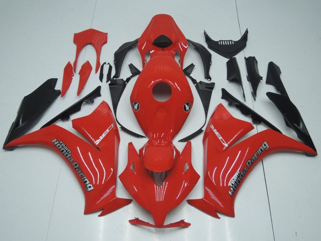 Honda CBR1000RR Motorrad Verkleidung 2012-2016 - Rot Schwarz Grau Team Honda Rennen