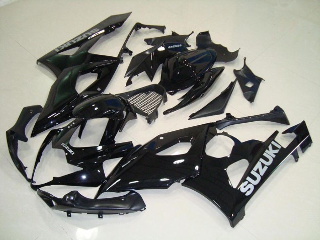 Suzuki GSXR 1000 Motorrad Verkleidung 2005-2006 - Glanzendes Schwarz