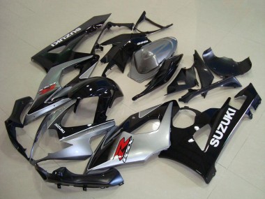Suzuki GSXR 1000 Motorrad Verkleidung 2005-2006 - Silber Schwarz Rot