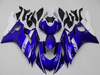 Yamaha YZF R6 Motorrad Verkleidung 2017-2023 - Weiss Blau