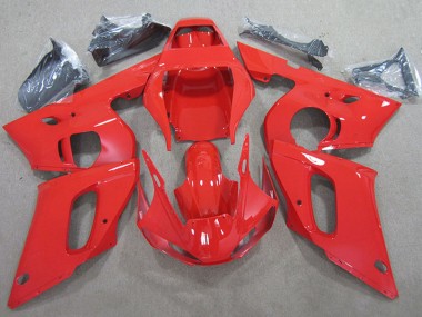 Yamaha YZF R6 Motorrad Verkleidung 1998-2002 - Rot
