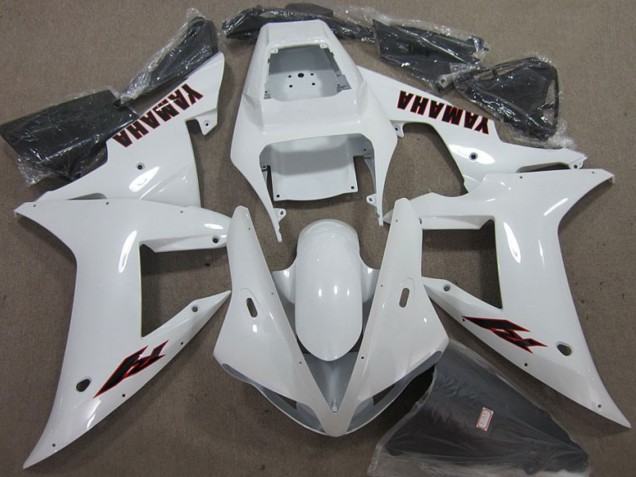 Yamaha YZF R1 Motorrad Verkleidung 2002-2003 - Weiss