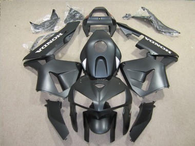 Honda CBR600RR Motorrad Verkleidungen Kit 2005-2006 - Matt Schwarz