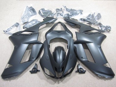 Kawasaki ZX6R Motorrad Verkleidung 2007-2008 - Schwarz