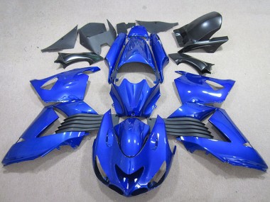 Kawasaki ZX14R ZZR1400 Motorrad Verkleidung 2006-2011 - Blau