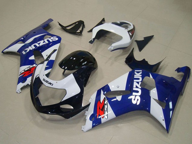 Suzuki GSXR 750 Motorrad Verkleidung 2001-2003 - Blau Weiss
