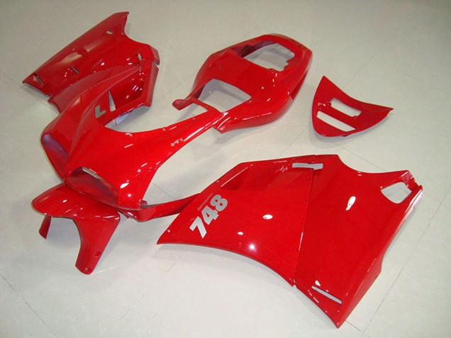 Ducati 748 Motorrad Verkleidung 1993-2005 - Rot