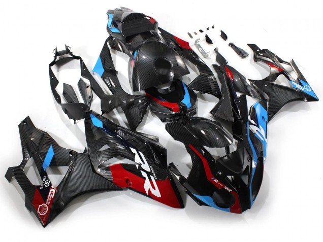 BMW S1000RR Motorrad Verkleidung 2009-2014 - Carbonfaser