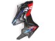 BMW S1000RR Motorrad Verkleidung 2015-2016 - Blau Rot Carbonfaser