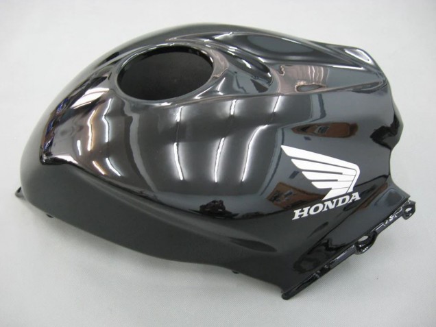 Honda CBR600RR Motorrad Verkleidung 2007-2008 - Grau Glanzendes Schwarz mit Aufkleber