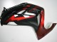Kawasaki EX650 Motorrad Verkleidung 2012-2016 - Rot Glanzendes Schwarz